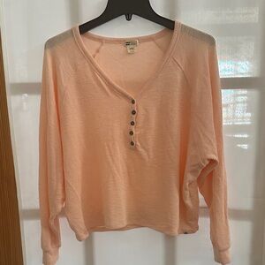 Billabong Long Sleeve Henley Top